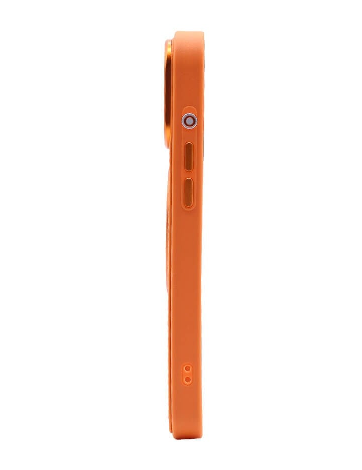 Deri iPhone Kılıf 17 Pro Turuncu