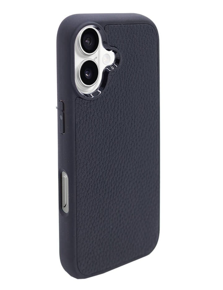 Deri iPhone Kılıf 17 Siyah Togo