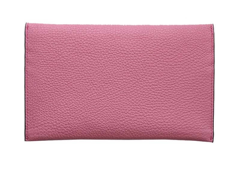Deri Zarf Cüzdan  Pembe Togo