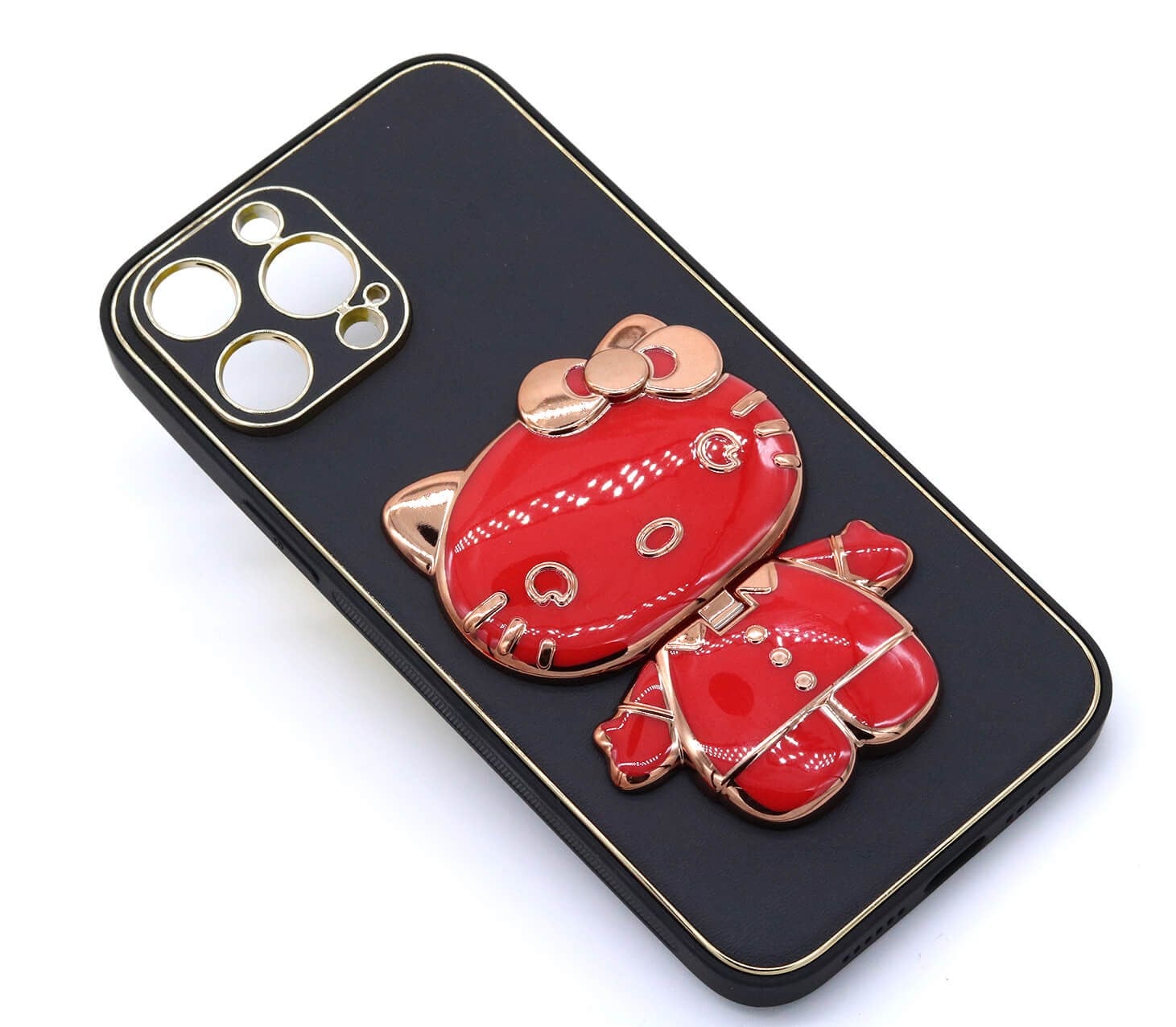 KITTY TELEFON STANDI KIRMIZI
