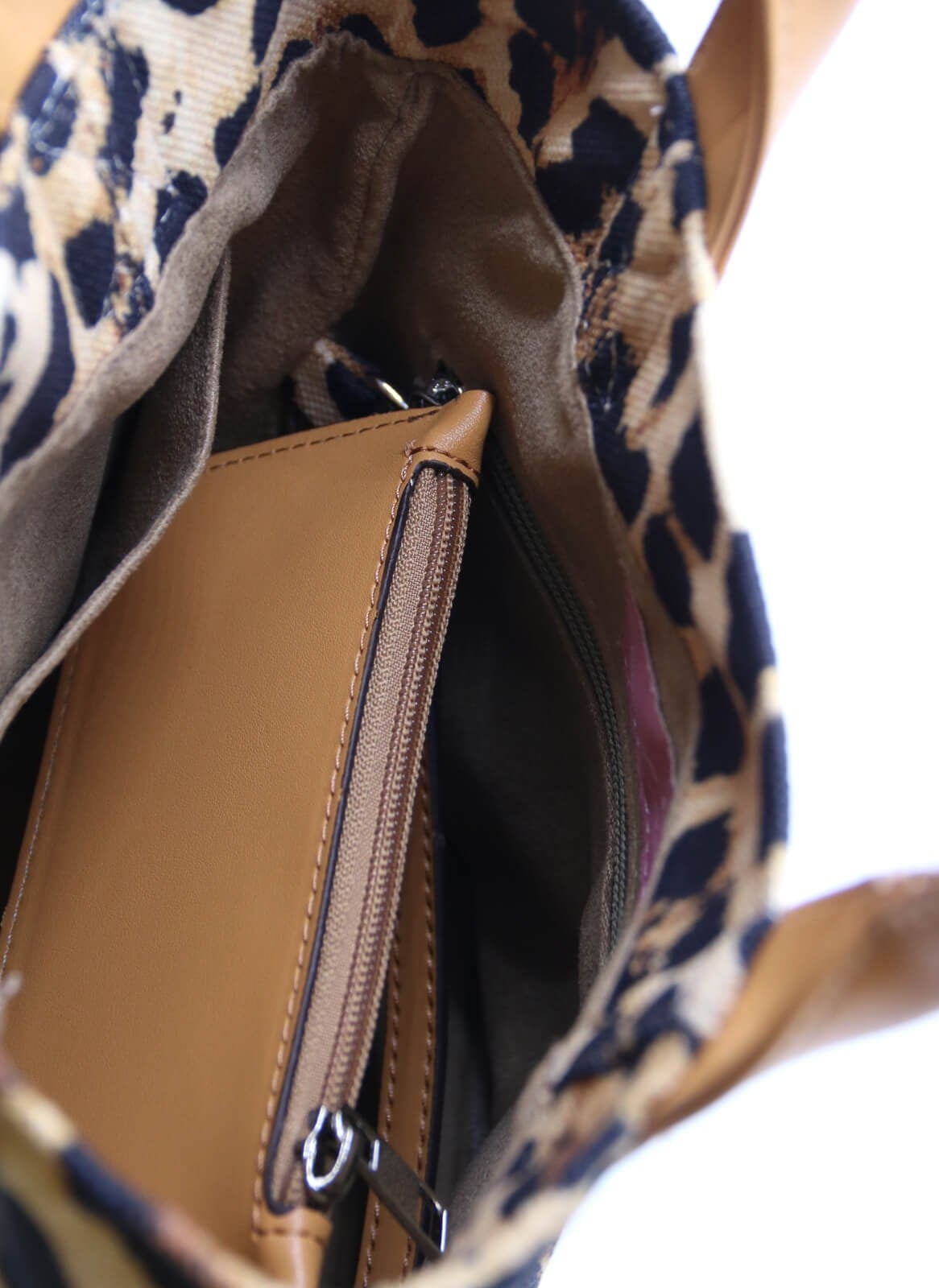 Mini Tote Çanta Leopar Small