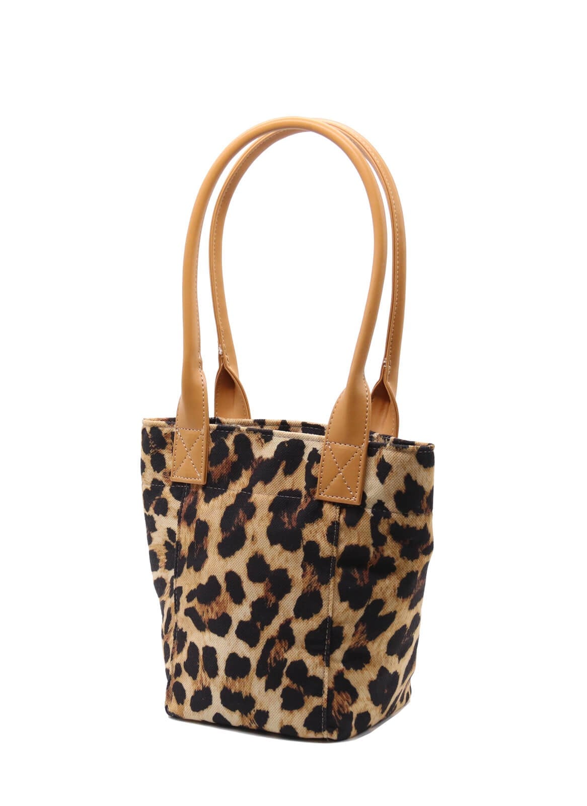 Mini Tote Çanta Leopar Small