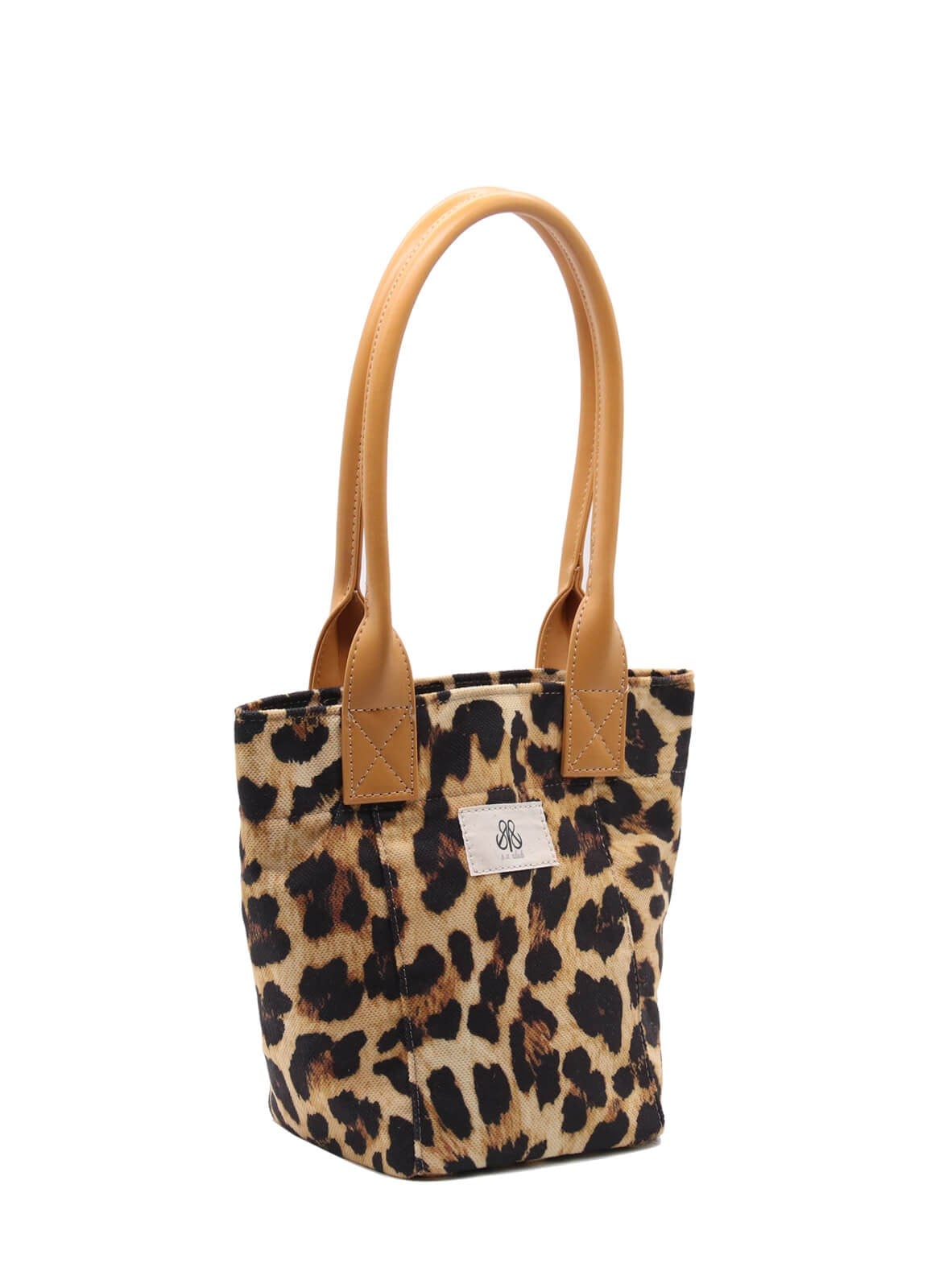 Mini Tote Çanta Leopar Small