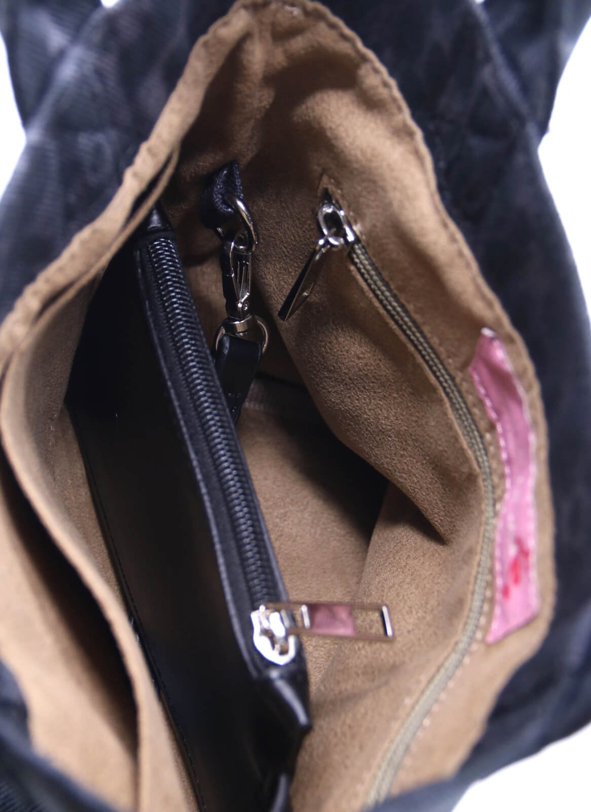 Mini Tote Çanta Siyah Leopar Small