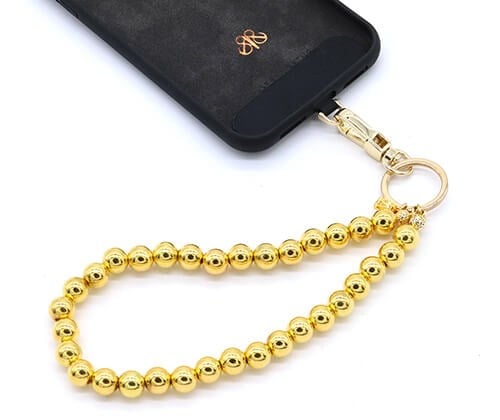 Telefon Bilek Askı Gold Pearl