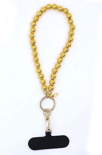 Telefon Bilek Askı Gold Pearl