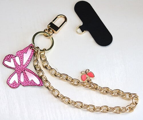 Telefon Bilek Askı Mariposa Pink