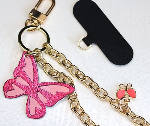 Telefon Bilek Askı Mariposa Pink