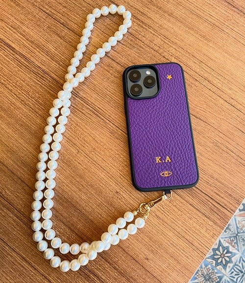 Telefon Boyun Askı Pearl