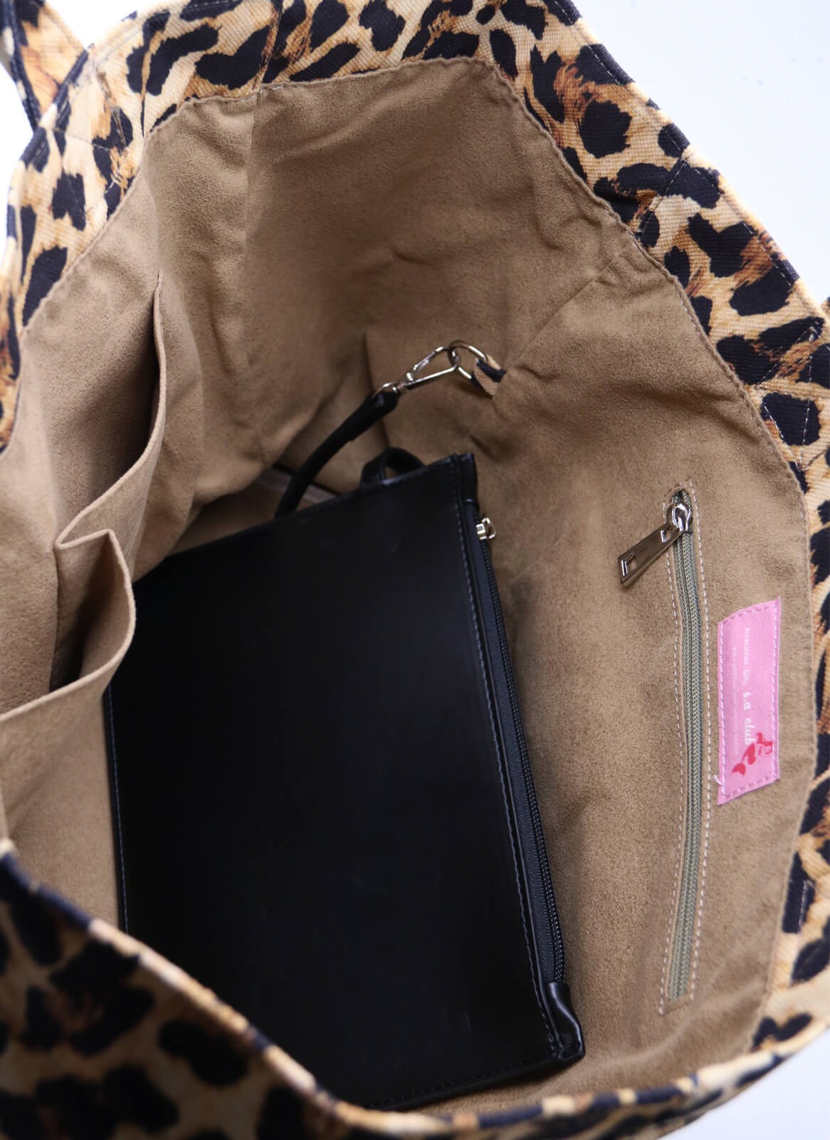Tote Çanta Leopar Large