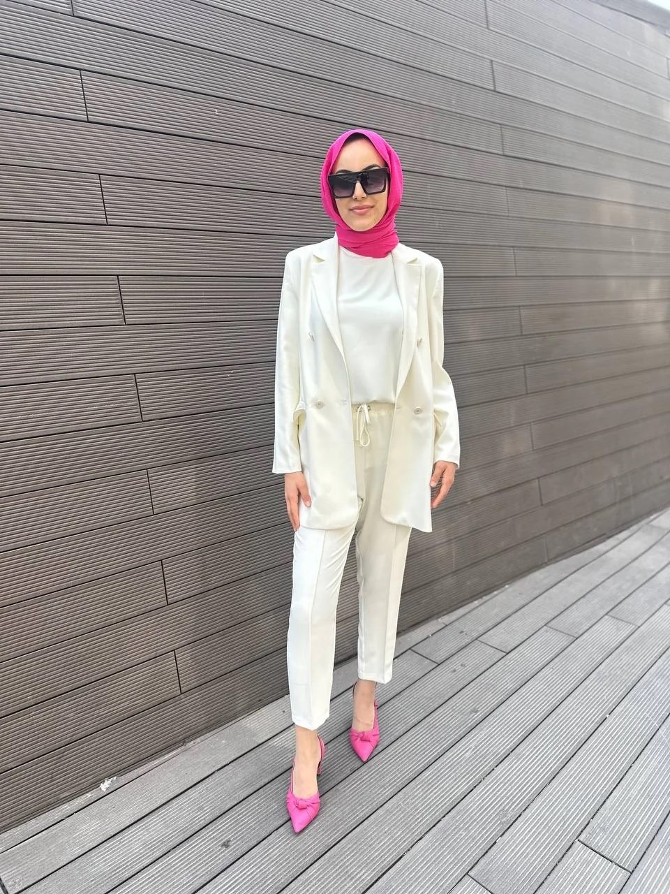 Cloche CL3379 Ekru Traphy Ceketli Takım