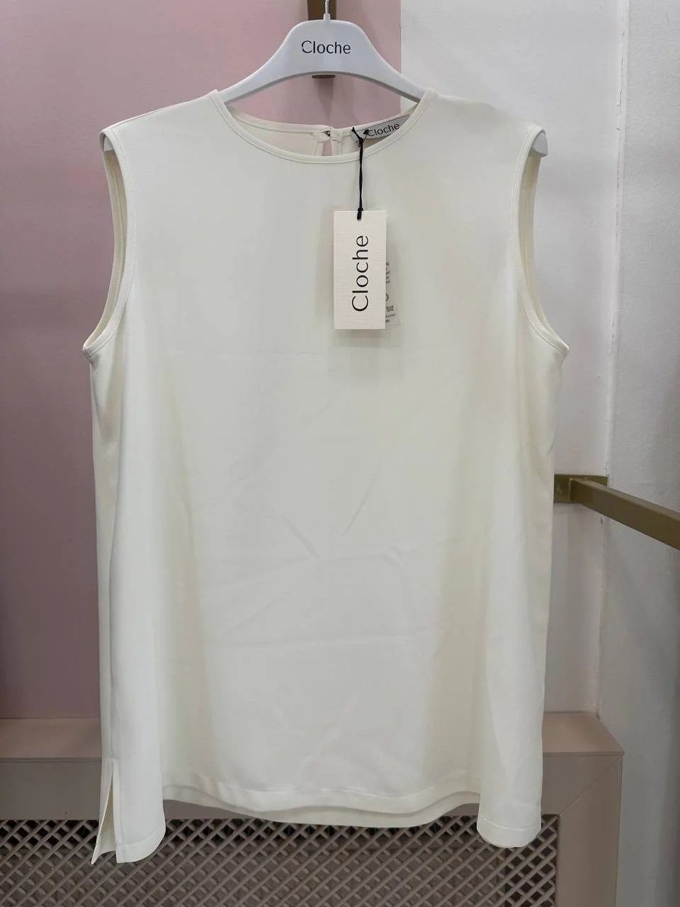 Cloche CL3387 Ekru Traphy Kolsuz Bluz