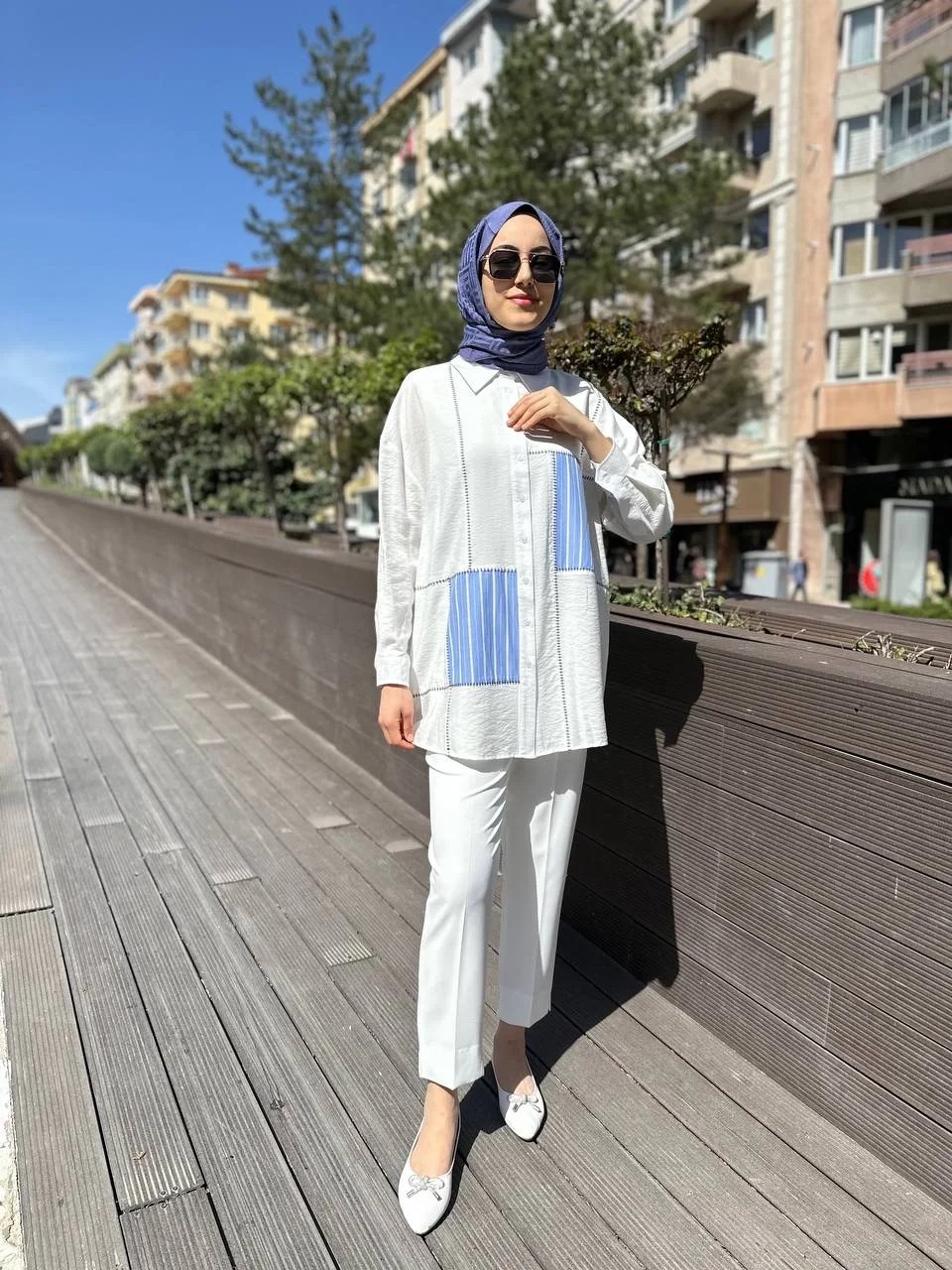 Cloche CL3521 Ekru Eliza Gömlek