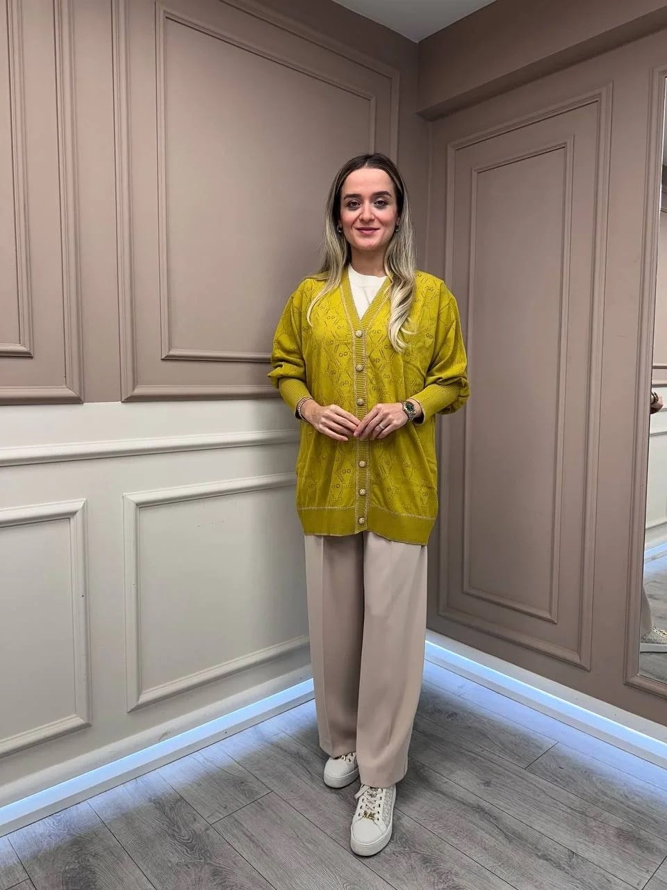 Ghisa 26KOBHRK3166 Asit Triko Hırka