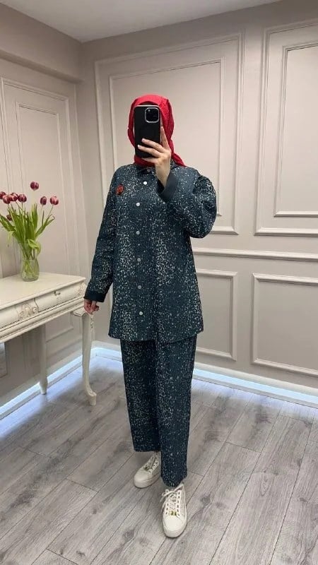 Ghisa 3610T9168 Gri Desenli Takım