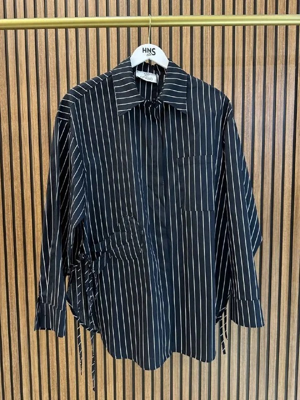 Ghisa 3611T4197 Siyah Çizgili Tunik