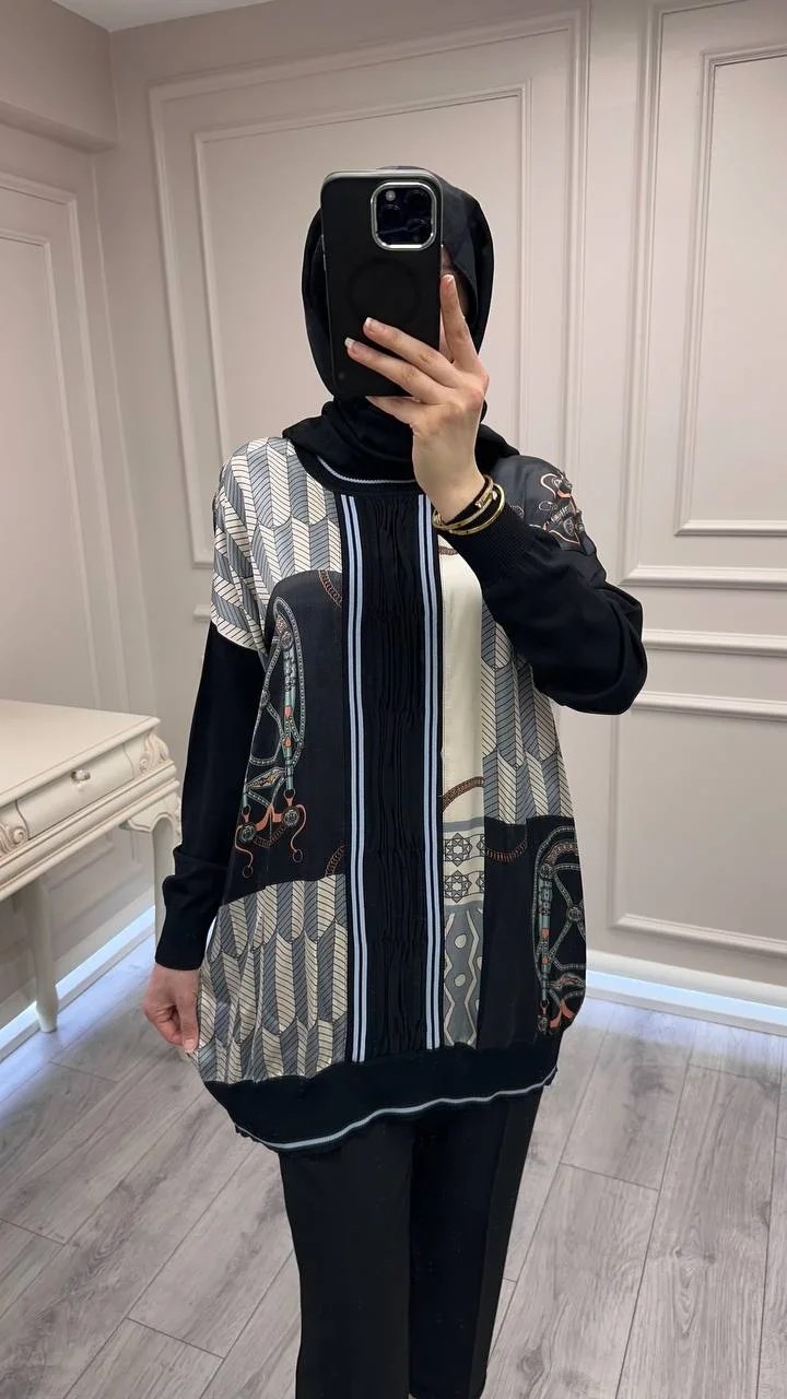 Ghisa 3630T4148 Siyah Tunik