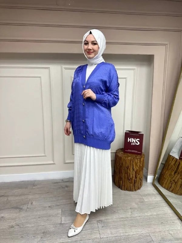 Ghisa 4YÖRHRK3820 Lila Hırka