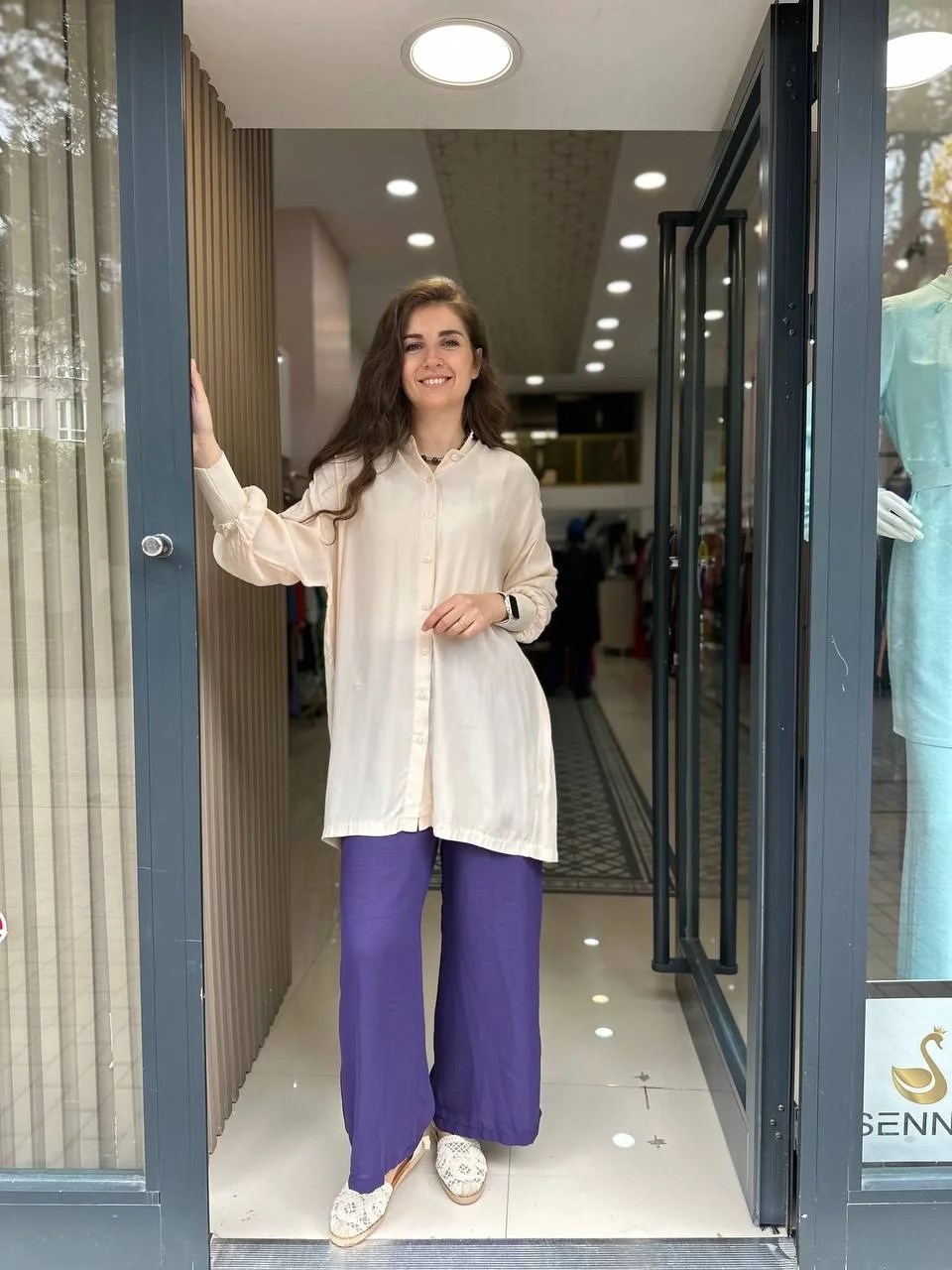 İnvee 5930 Ametist Caz Pantolon