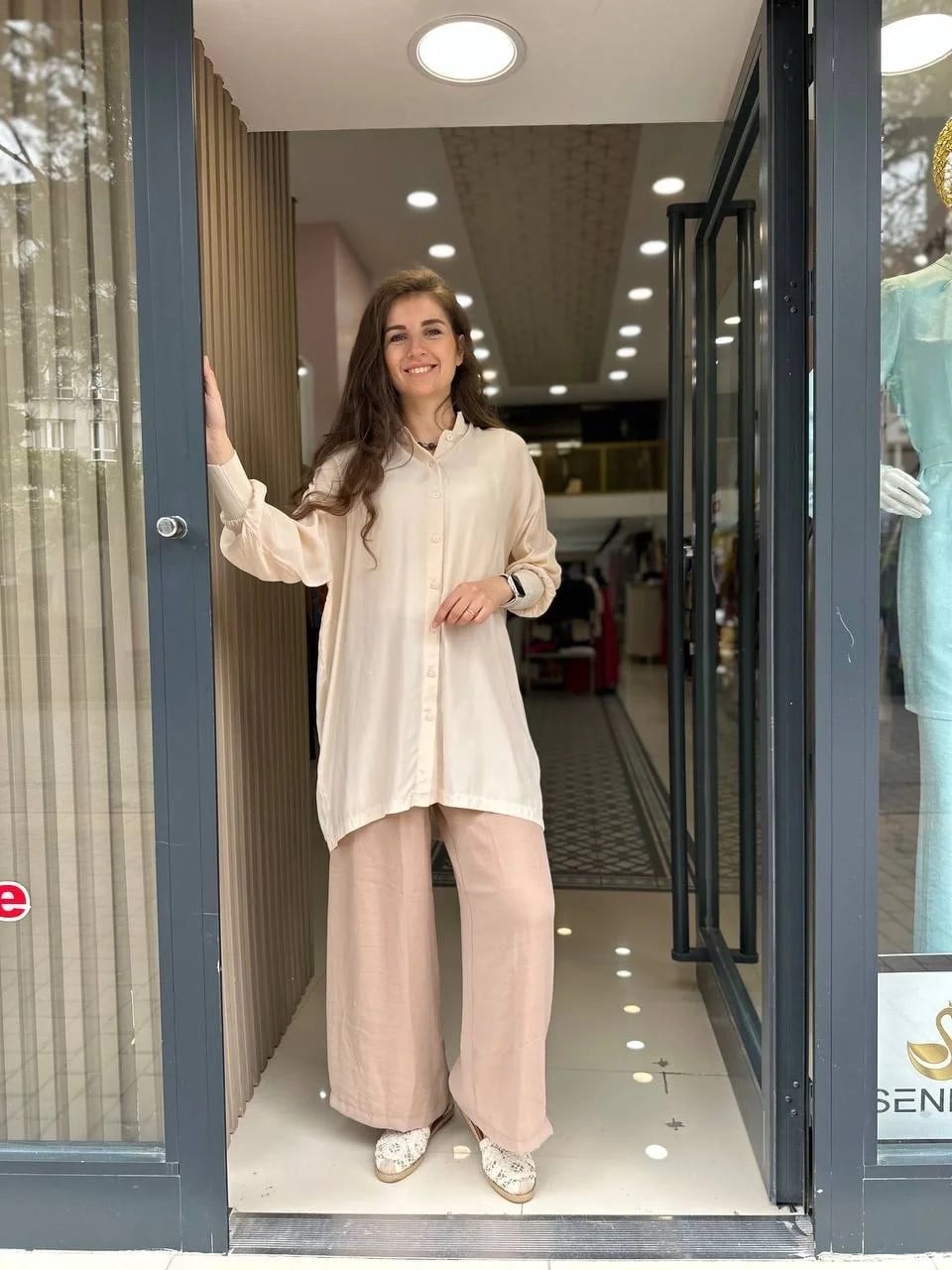 İnvee 5930 Sütlü Kahve Caz Pantolon