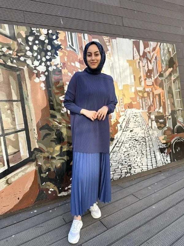 İnvee 6250 İndigo Triko Tunik