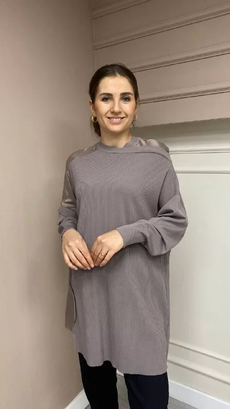 İnvee 6250 Vizon Triko Tunik