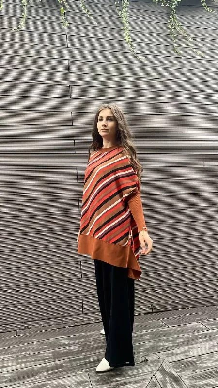 İnvee 6252 Vanilya Önü Kısa Arkası Uzun Tunik