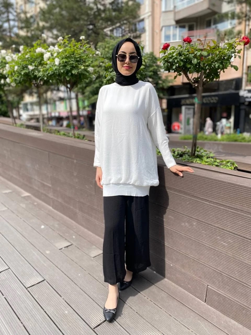 İnvee 6419 Ekru Caz Tunik
