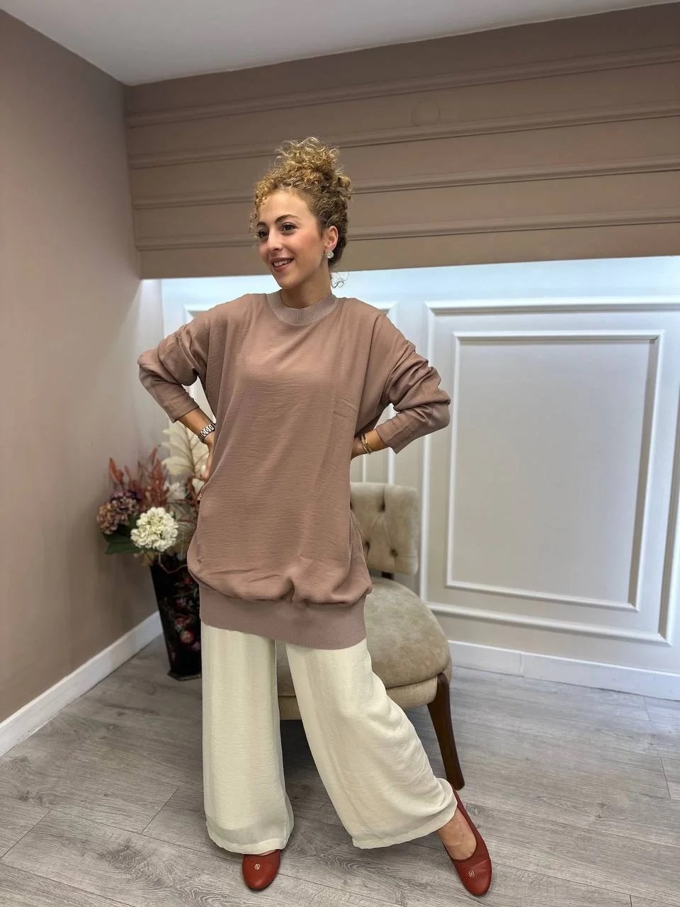 İnvee 6419 Vizon Caz Tunik