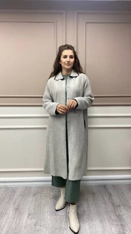 İnvee 6733 Taş Angora Hırka