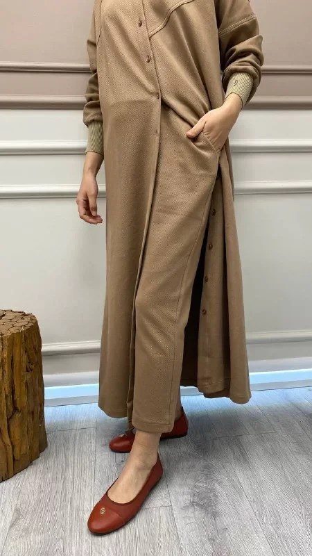 İnvee 6852 Camel Pantolon