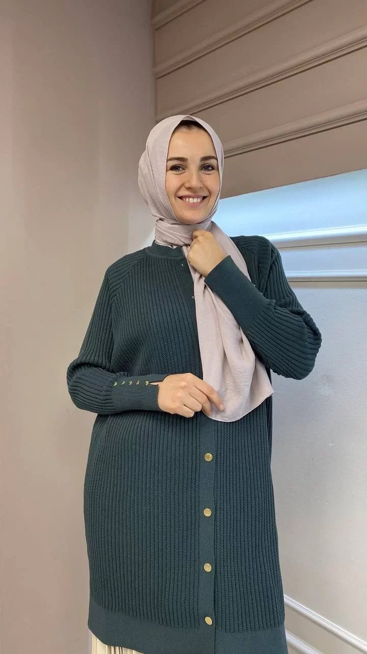 İnvee 6863 Limon Küfü Hırka