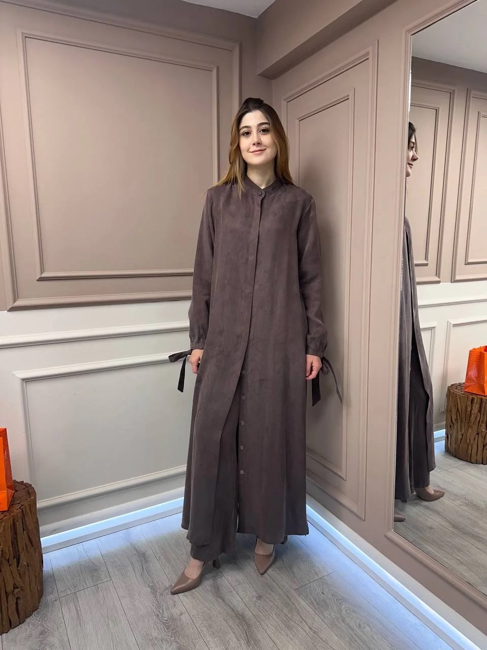Lisa Exclusive 5069 Kahve İkili Takım