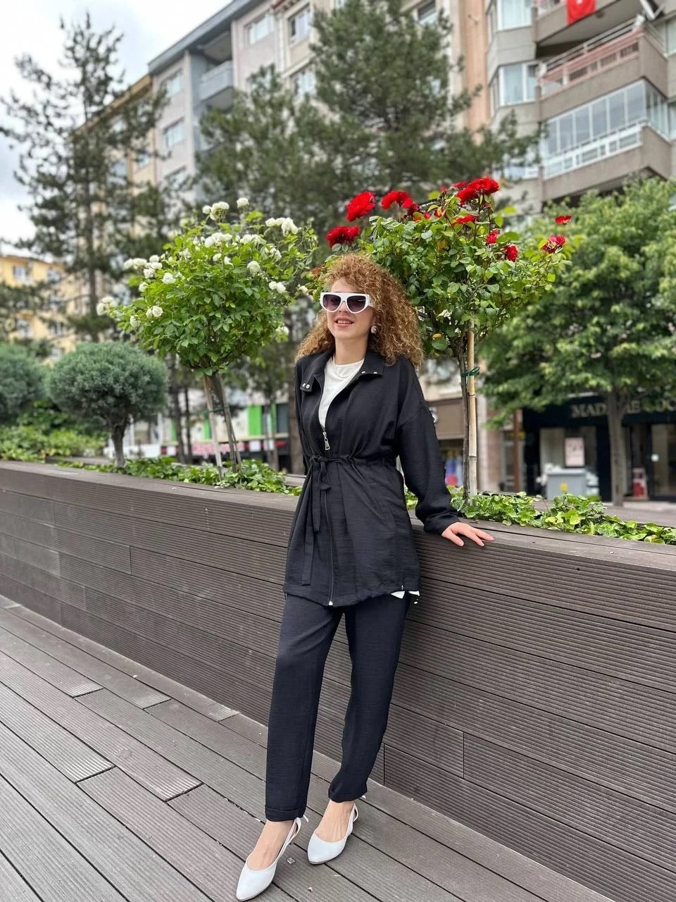 Lisa Exclusive AE0052 Siyah Savey Takım
