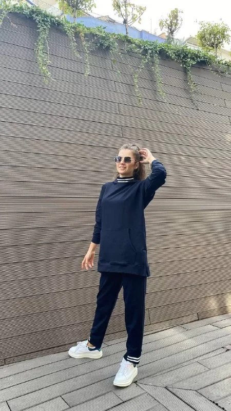 Missemramiss T3720 Lacivert İkili Spor Takım