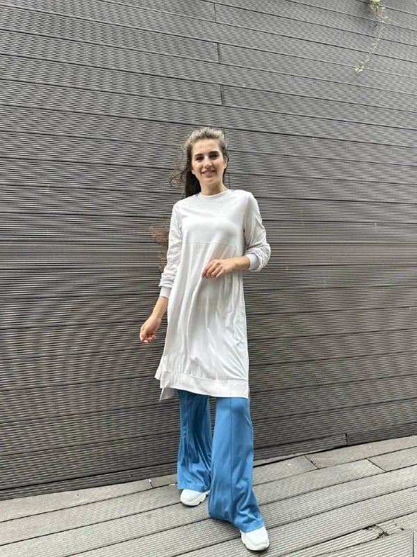 Misswhence 33033 Ekru Penye Tunik