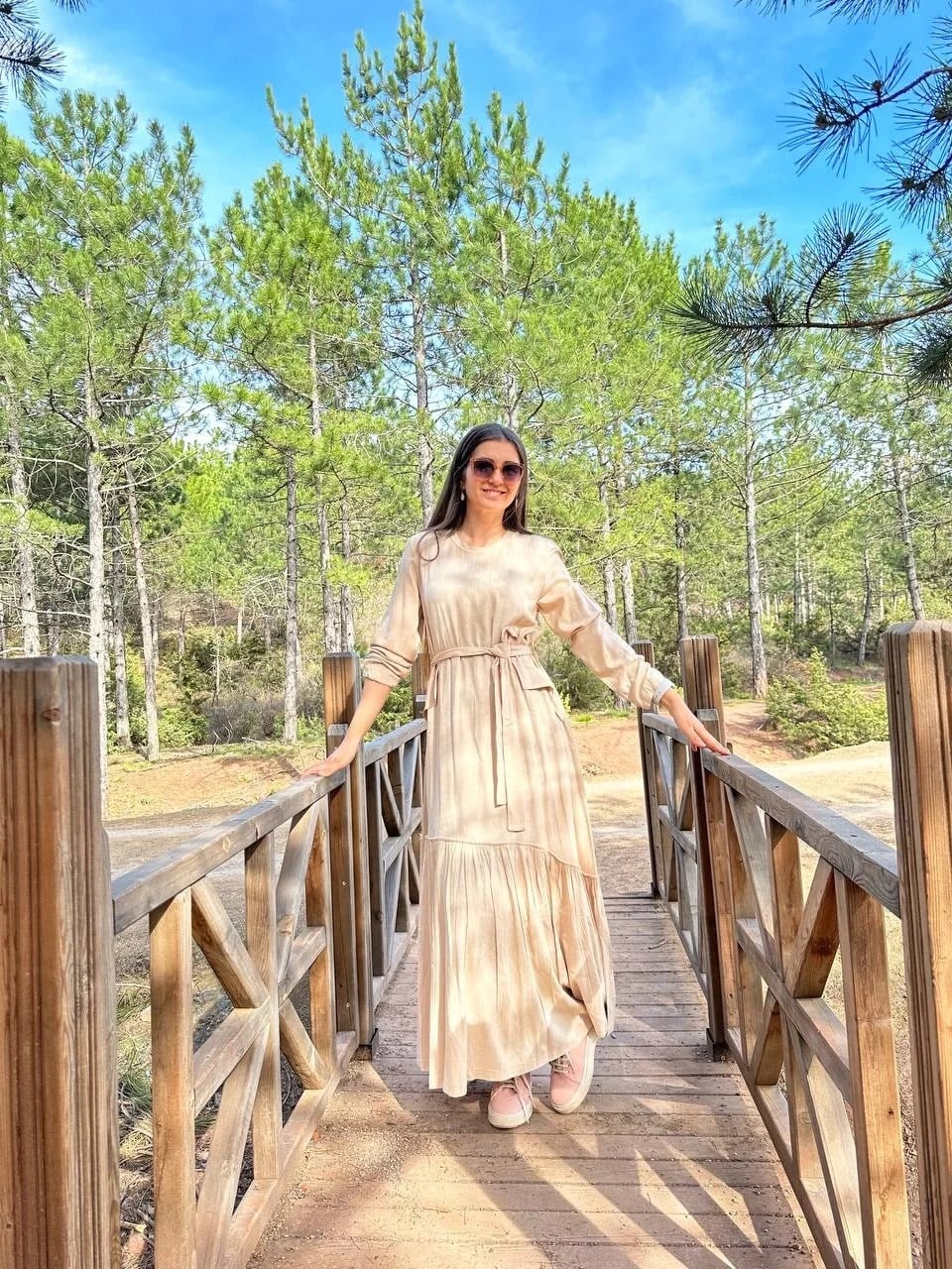 Misswhence 33848 Taş Kuşaklı Elbise