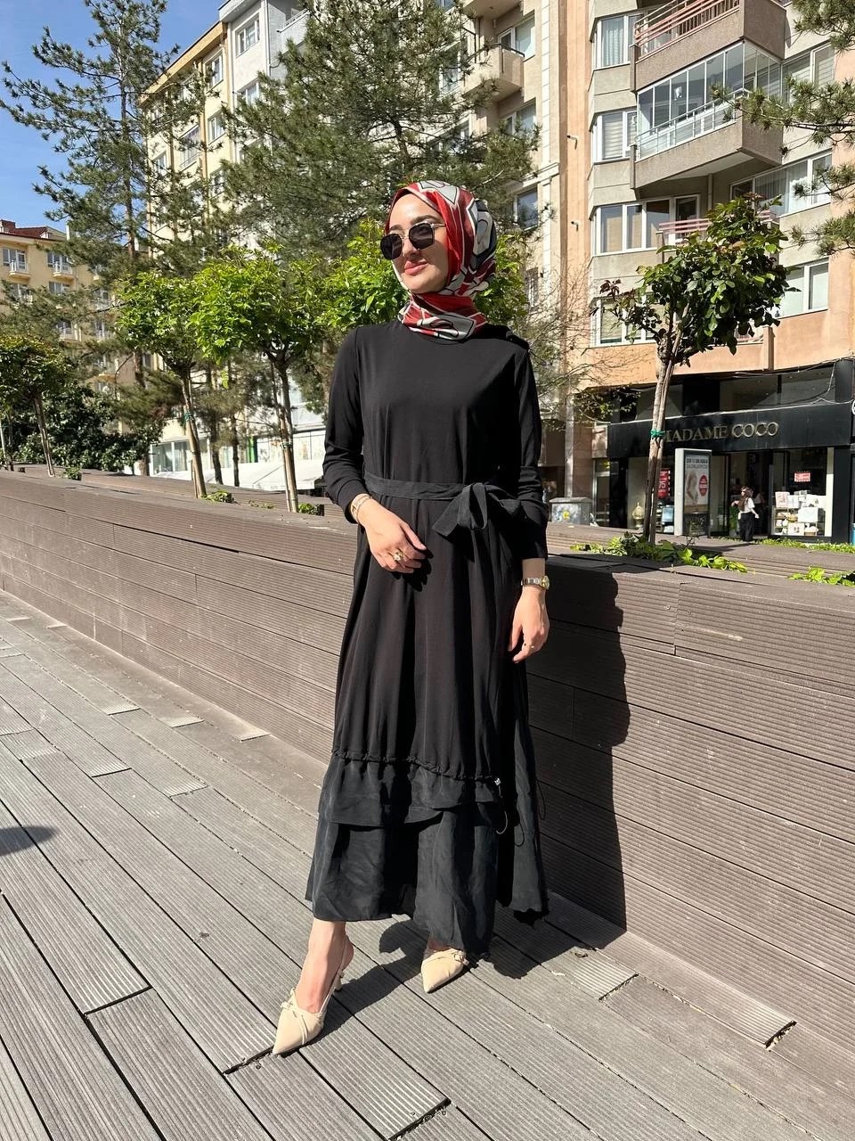 Misswhence 37848 Siyah Elbise