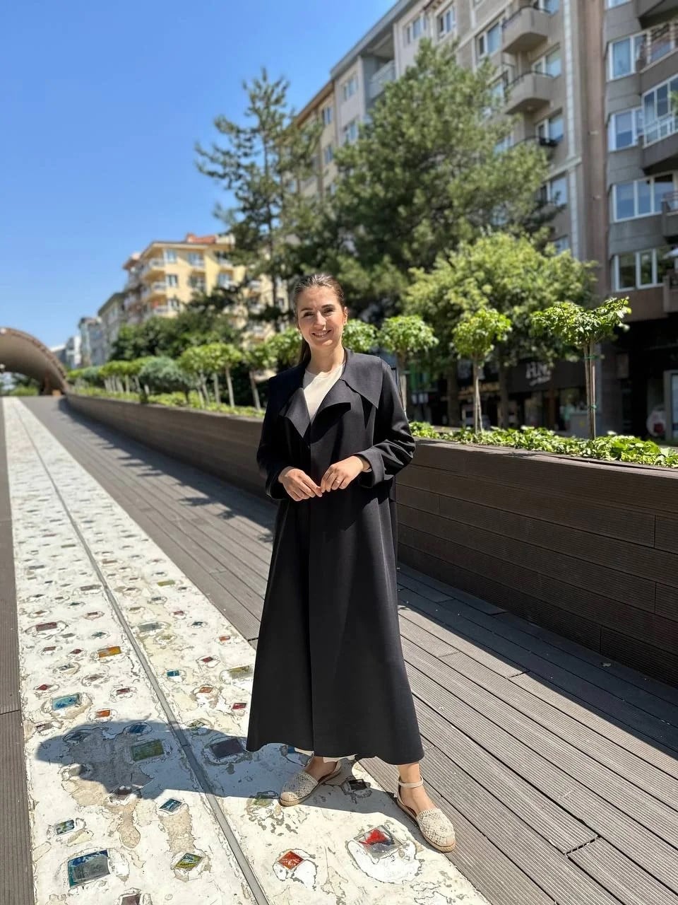 Noi 53323 Siyah Arkası Kemerli Scuba Kap
