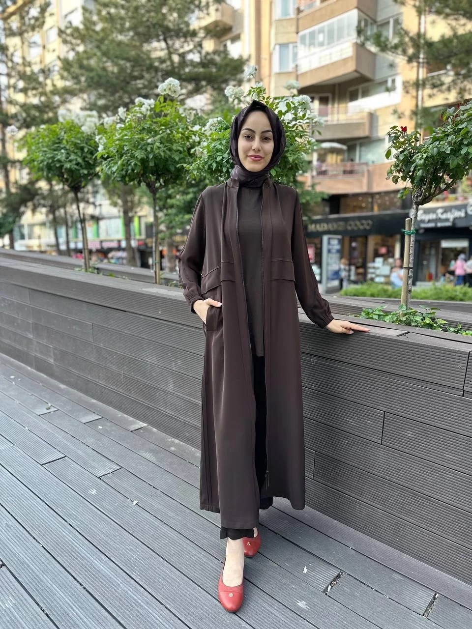 RedShow 23720 Kahverengi Cepli Kap