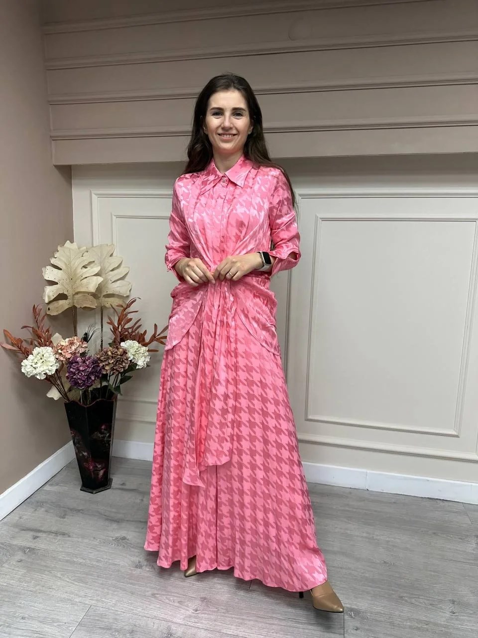 Senna 3085S23 Pembe Antonella Elbise