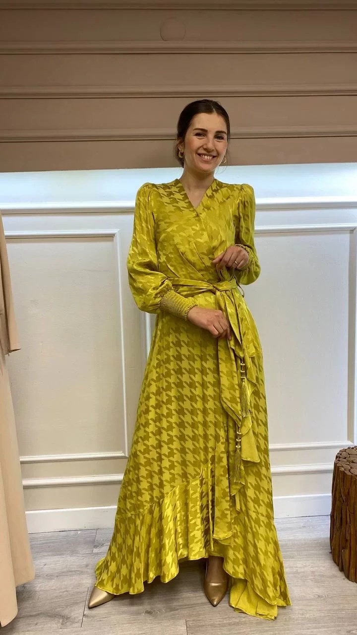 Senna 32322W23 Mimoza Aceline Dress Elbise