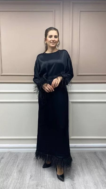Senna 32345W23 Siyah Lilibeth Dress