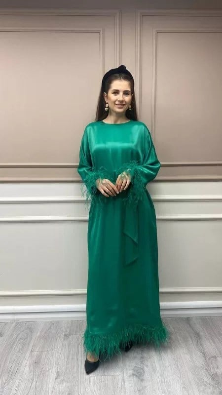 Senna 32345W23 Yeşil Lilibeth Dress