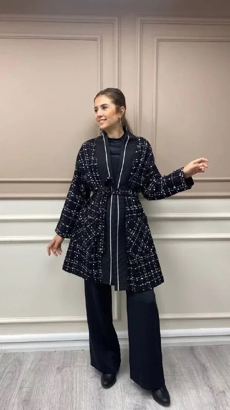Senna 42337W23 Siyah Emma Jacket