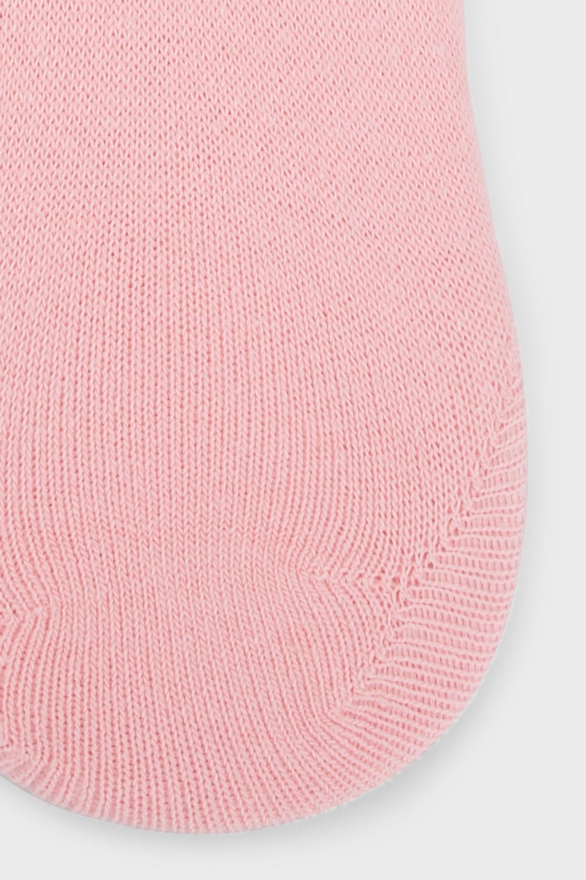 Yumuşak Pamuklu Örme Babet Kadın Çorap 0070004 PEMBE