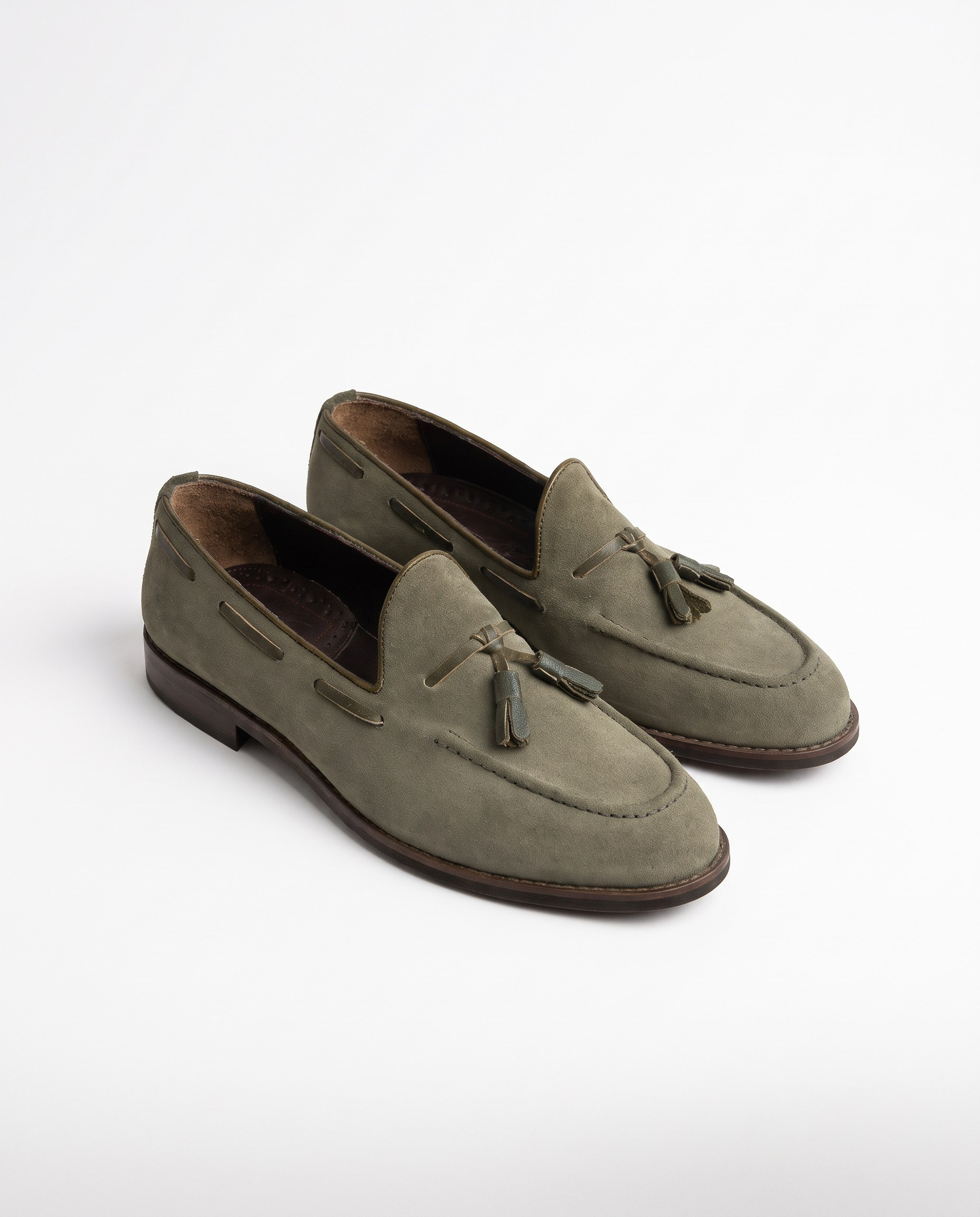 Loafers Khaki Suede
