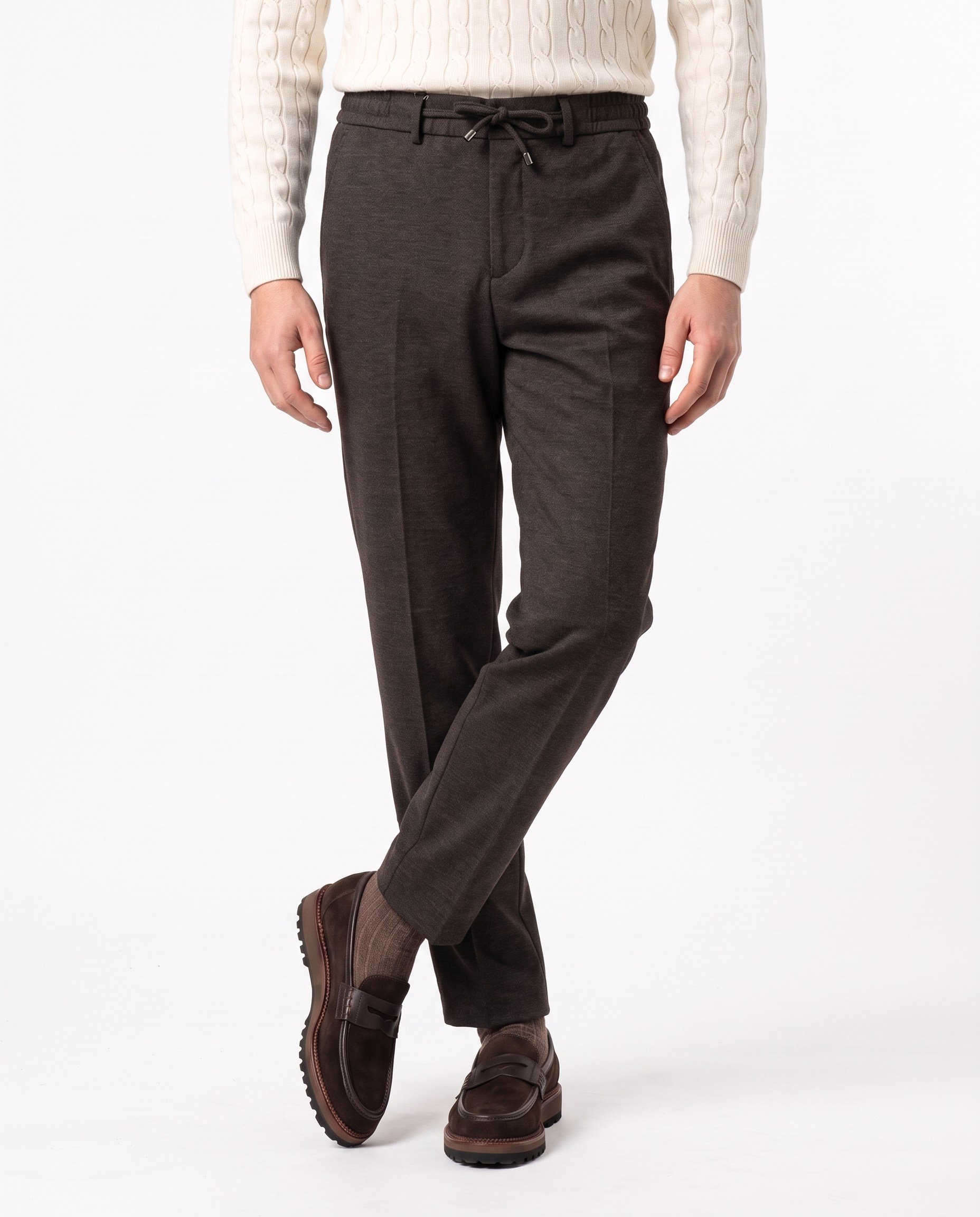 Martinez Jogger Pantolon Koyu Kahverengi