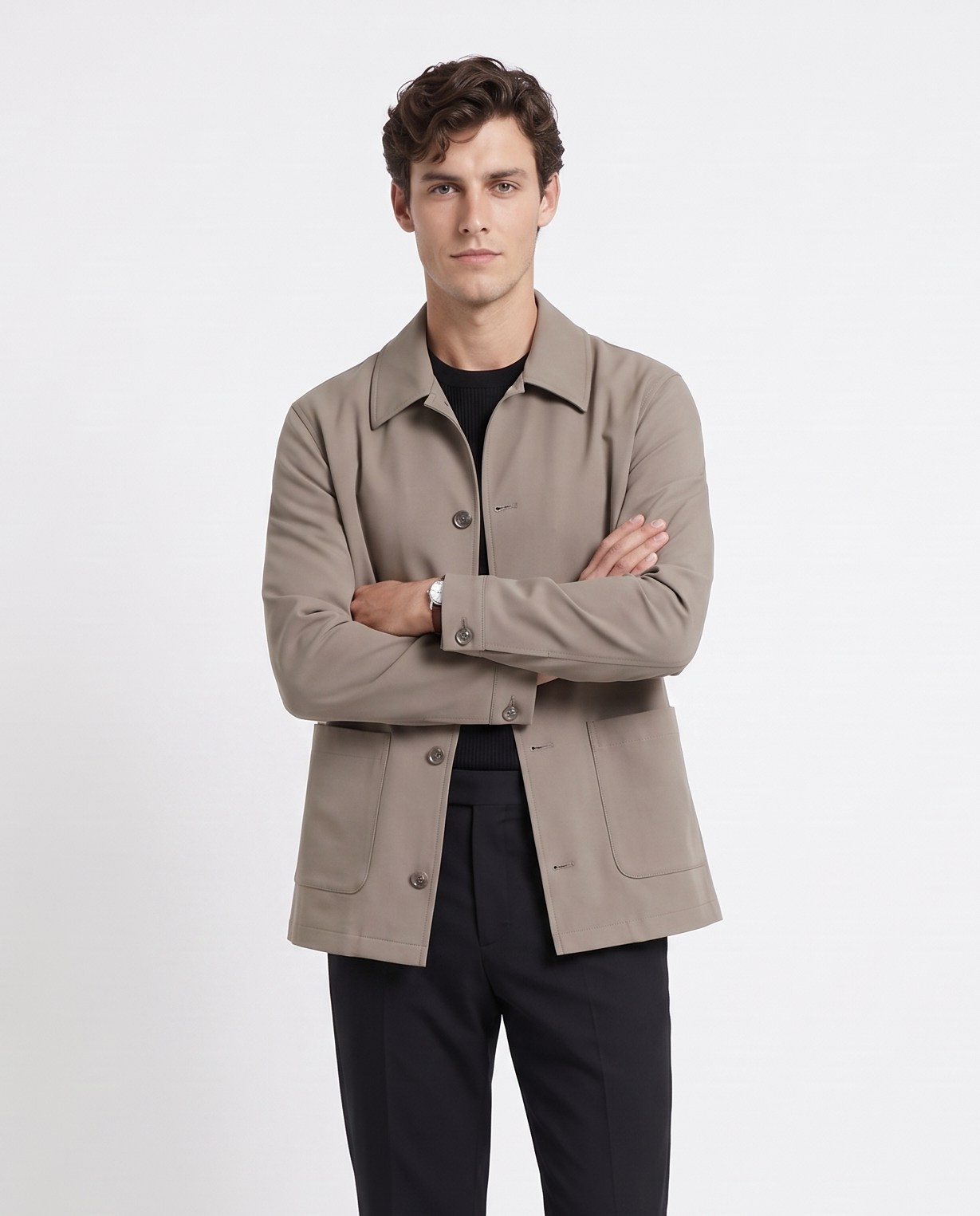 Lorenzo Shirt Jacket Mink