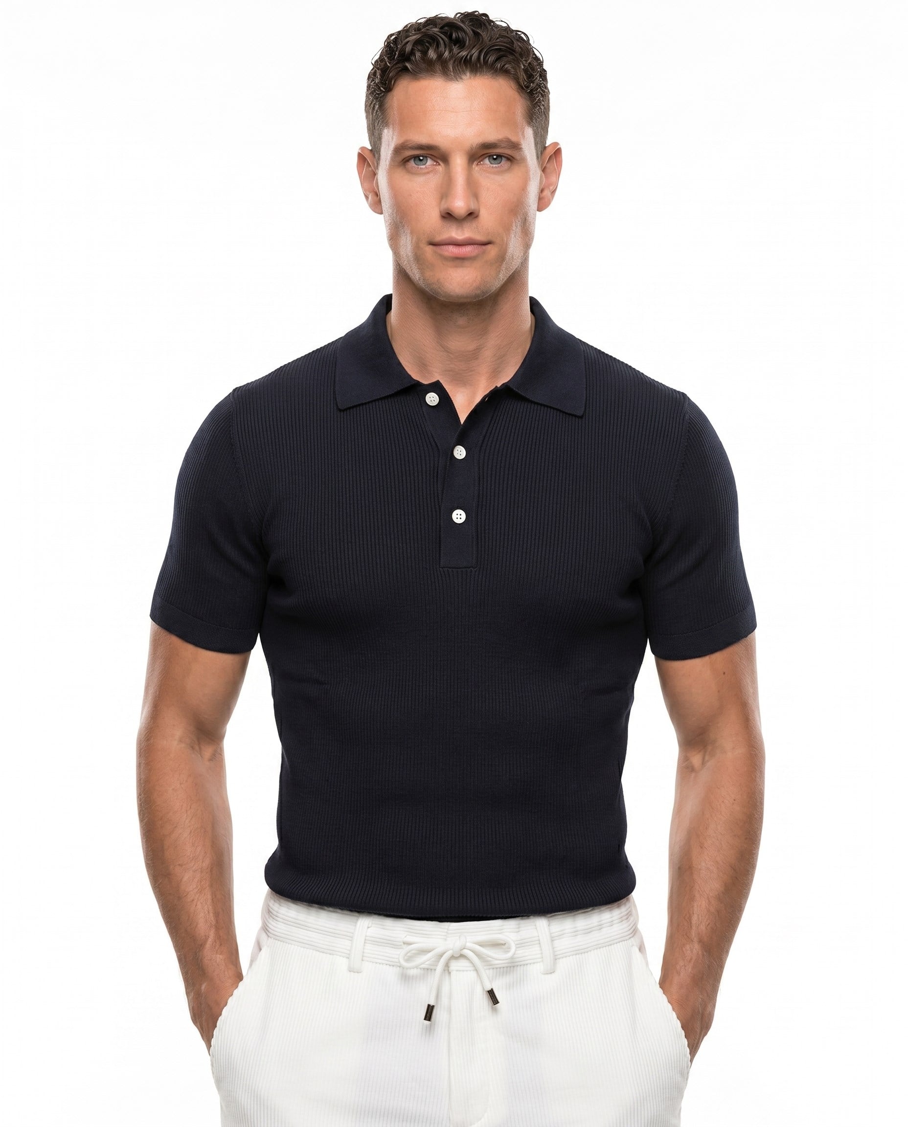Grand Polo Triko T-Shirt Siyah